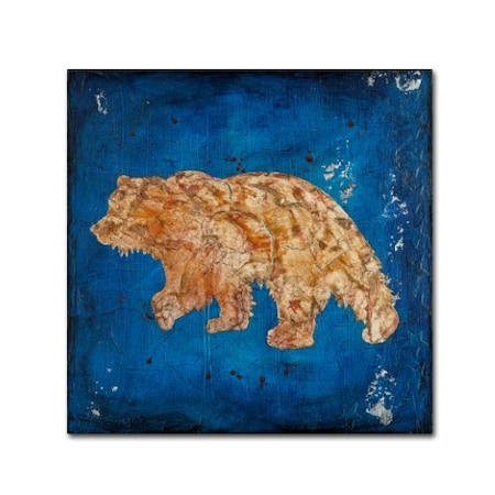 LightBoxJournal 'Lodge Pole Pine Bear' Canvas Art,14x14